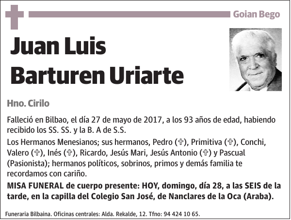 Juan Luis Barturen Uriarte