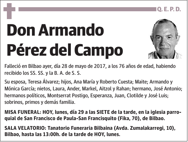 Armando Pérez del Campo