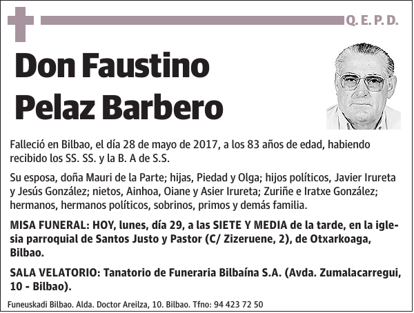 Faustino Pelaz Barbero