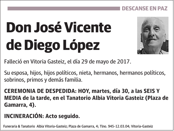 José Vicente de Diego López