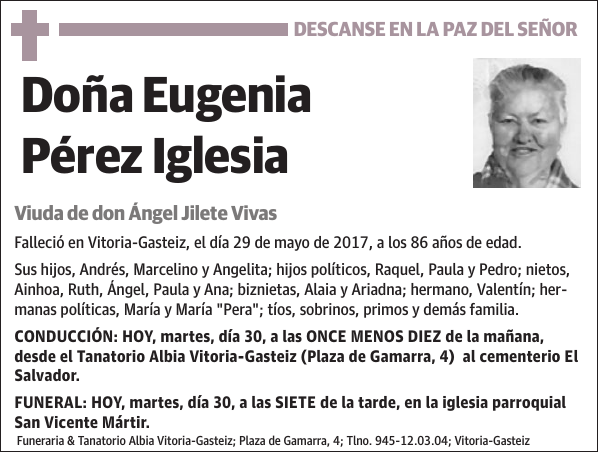 Eugenia Pérez Iglesia