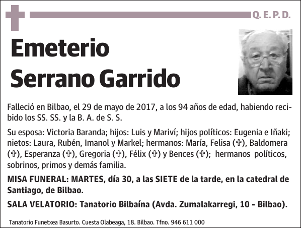 Emeterio Serrano Garrido