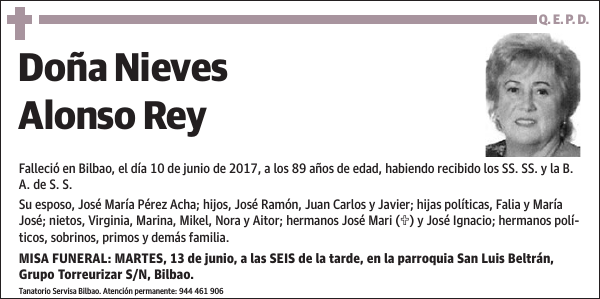 Nieves Alonso Rey