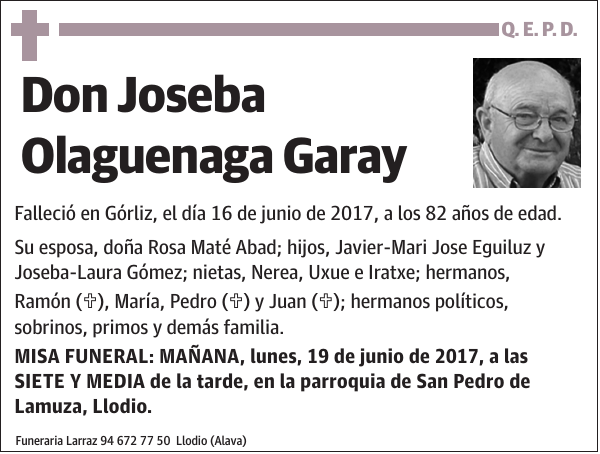 Joseba Olaguenaga Garay