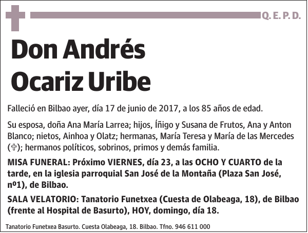 Andrés Ocariz Uribe