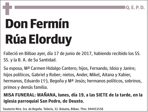 Fermín Rúa Elorduy