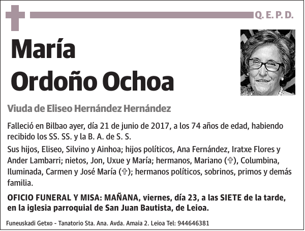 María Ordoño Ochoa