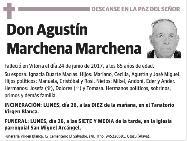 Agustín Marchena Marchena