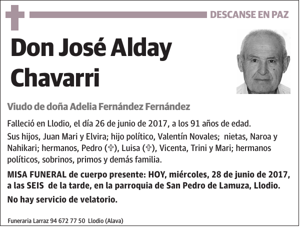 José Alday Chavarri