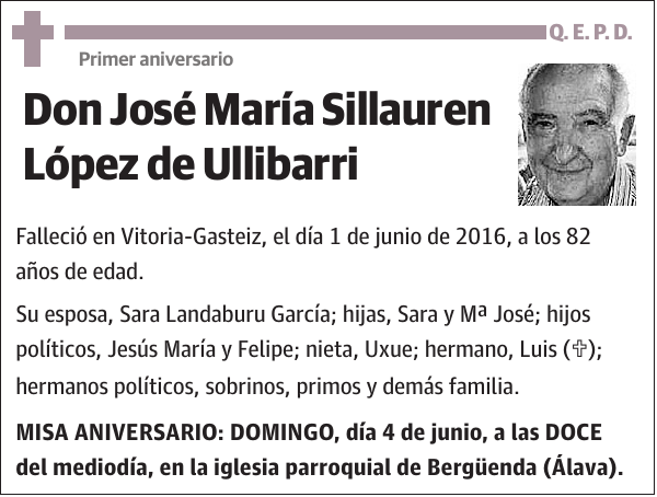 José María Sillauren López de Ullibarri