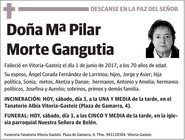 Mª Pilar Morte Gangutia