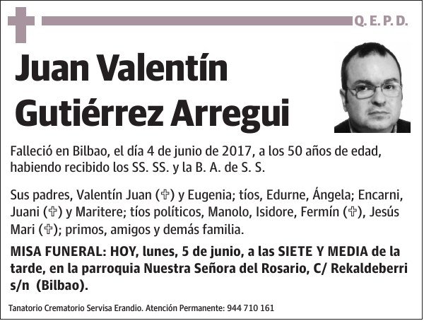 Juan Valentín Gutiérrez Arregui