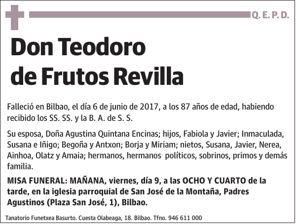 Teodoro de Frutos Revilla