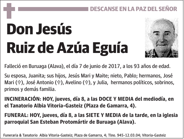 Jesús Ruiz de Azúa Eguía