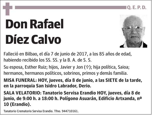 Rafael Díez Calvo