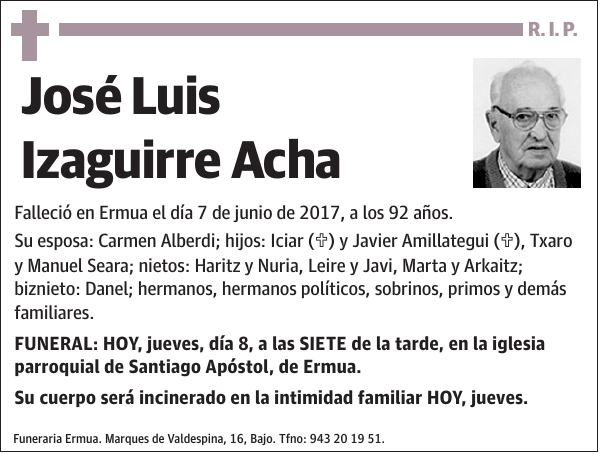 José Luis Izaguirre Acha