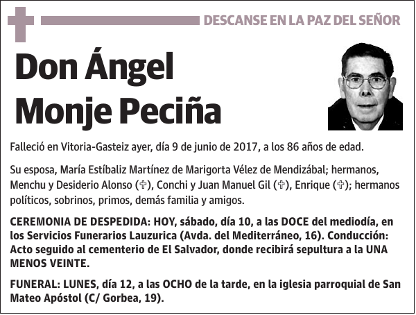 Ángel Monje Peciña