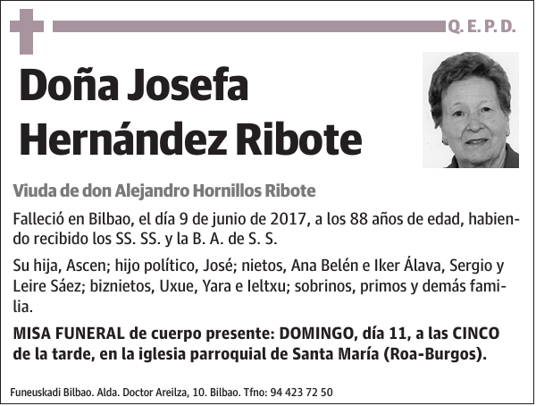 Josefa Hernández Ribote