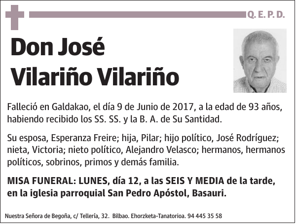 José Vilariño Vilariño