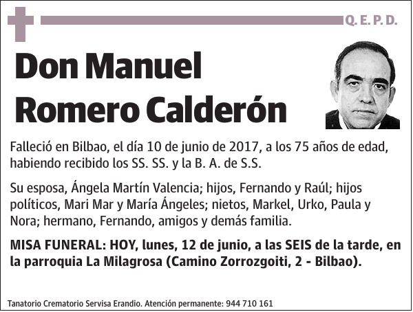 Manuel Romero Calderón