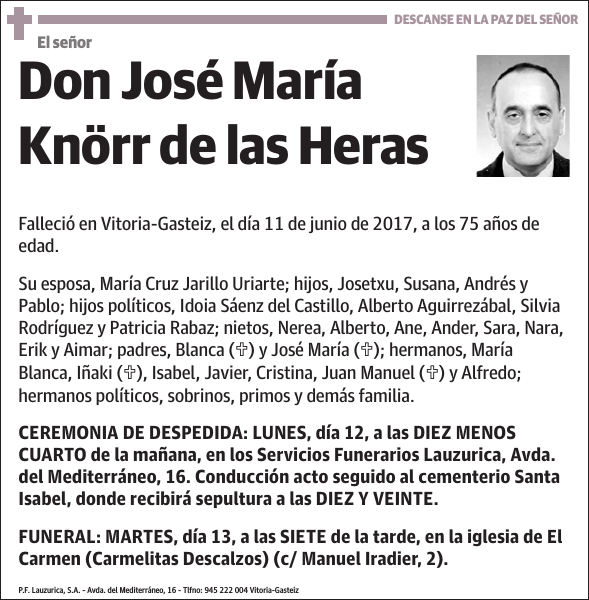 José María Knörr de las Heras