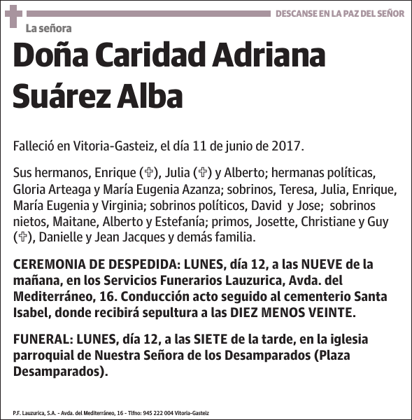 Caridad Adriana Suárez Alba