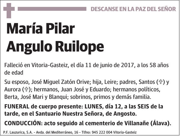 María Pilar Angulo Ruilope