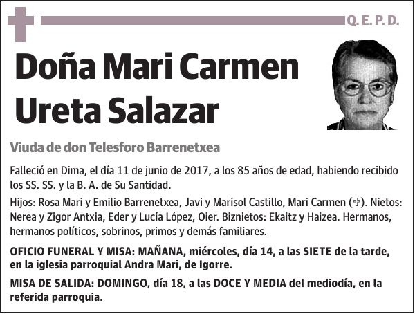 Mari Carmen Ureta Salazar