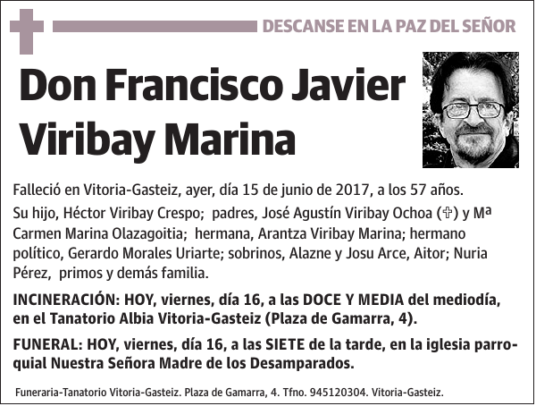 Francisco Javier Viribay Marina