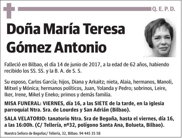 María Teresa Gómez Antonio