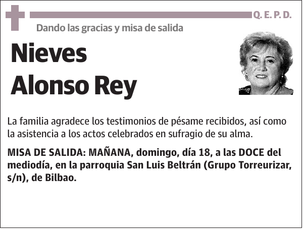 Nieves Alonso Rey