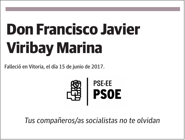 Francisco Javier Viribay Marina