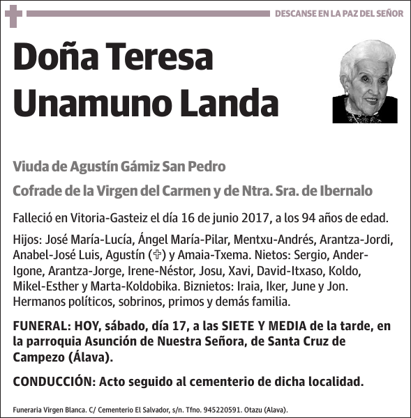 Teresa Unamuno Landa