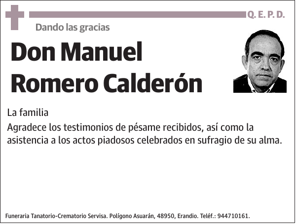 Manuel Romero Calderón