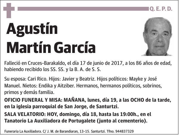 Agustín Martín García