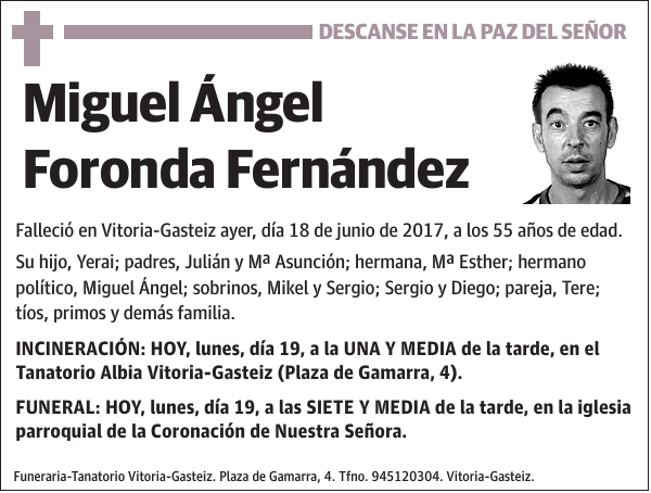 Miguel Ángel Foronda Fernández