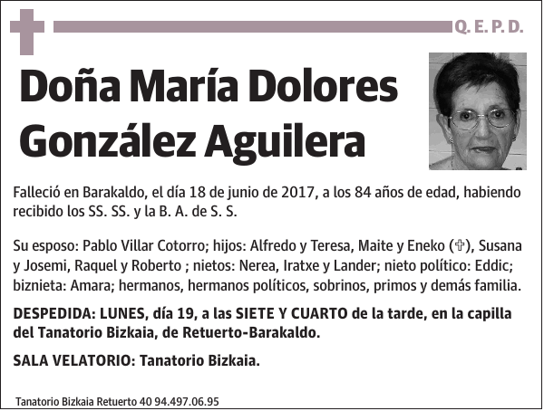 María Dolores González Aguilera