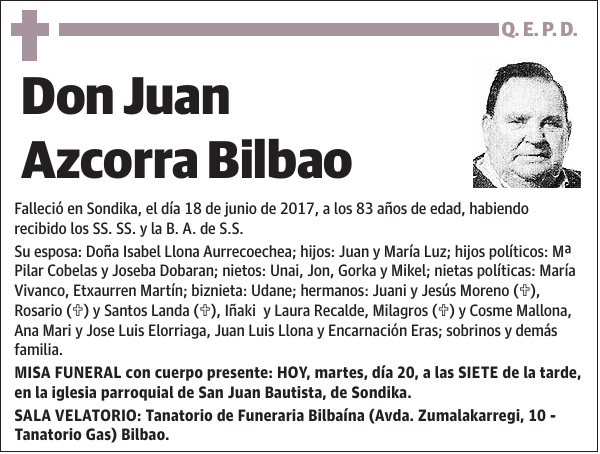 Juan Azcorra Bilbao