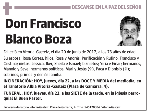 Francisco Blanco Boza