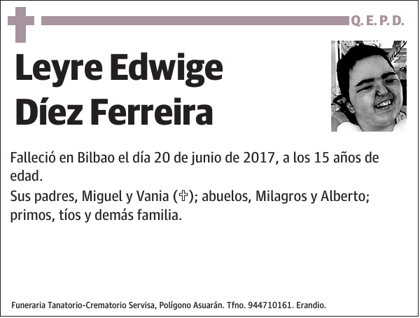 Leyre Edwige Díez Ferreira