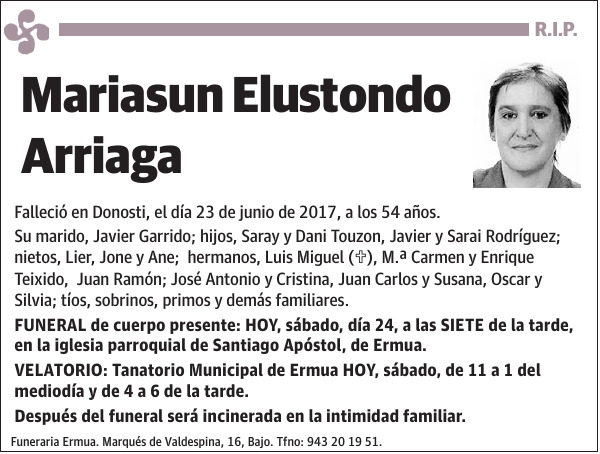 Mariasun Elustondo Arriaga