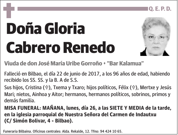 Gloria Cabrero Renedo