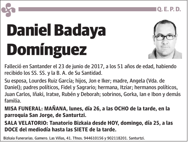 Daniel Badaya Domínguez