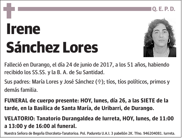 Irene Sánchez Lores