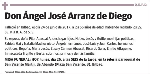 Ángel José Arranz de Diego