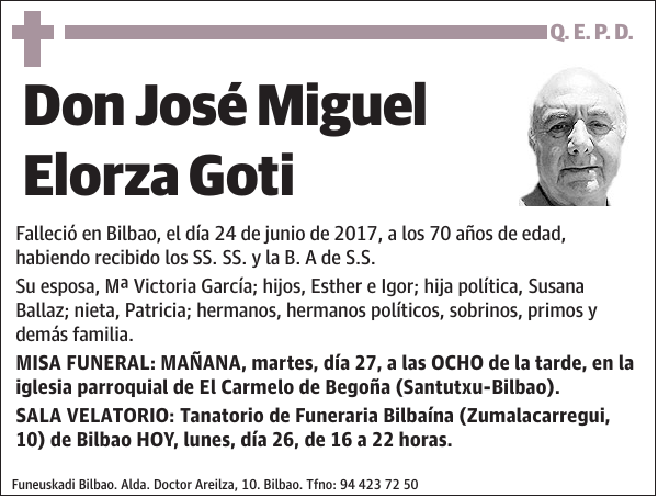 José Miguel Elorza Goti