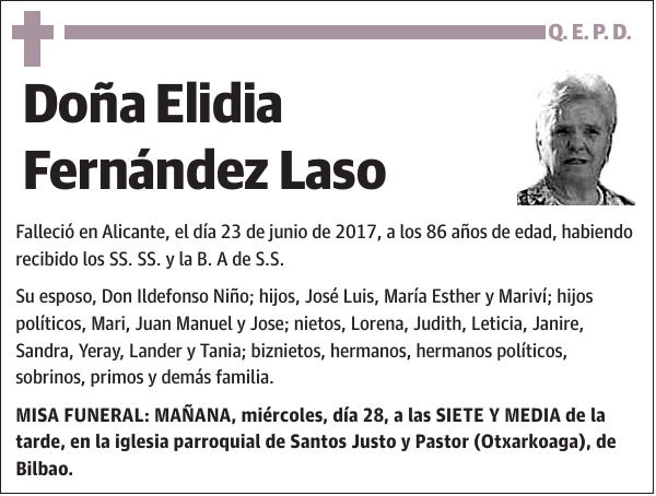 Elidia Fernández Laso