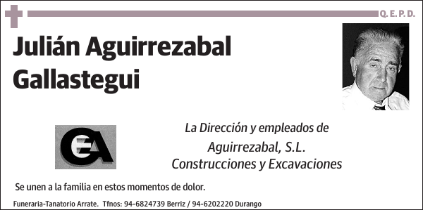 Julián Aguirrezabal Gallastegui