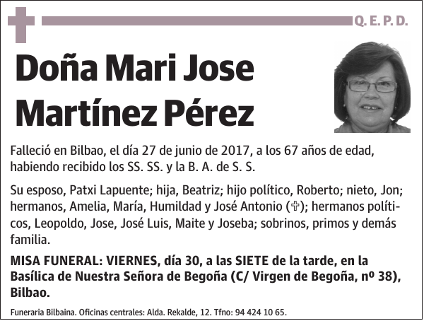 Mari Jose Martínez Pérez