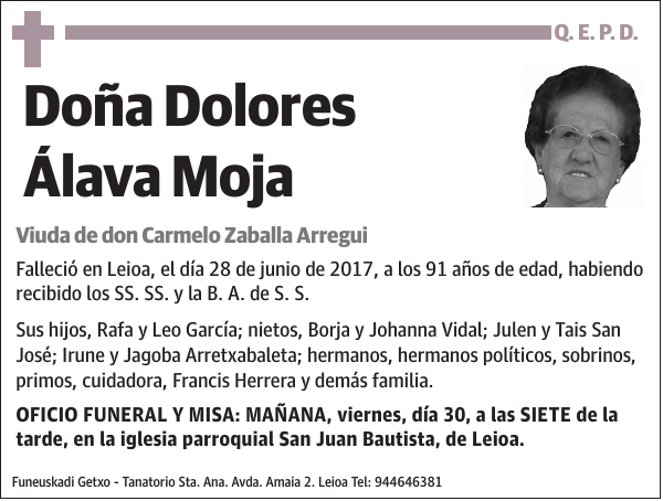 Dolores Álava Moja